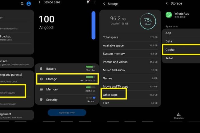 Tips membersihkan cache handphone android untuk mengatasi lemot