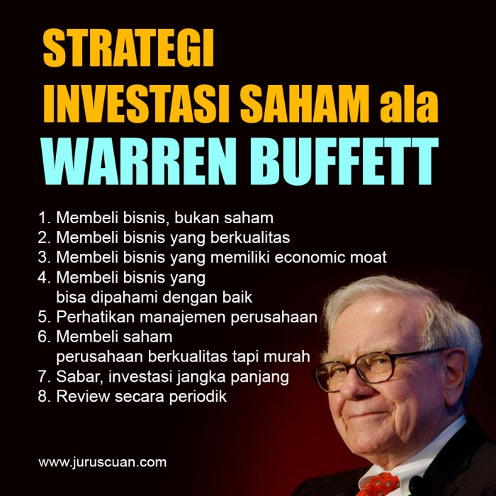 Tips Warren Buffet untuk Memilih Saham Value