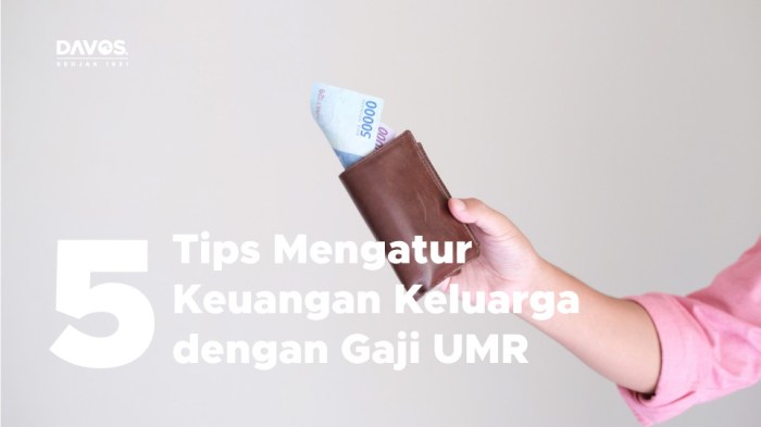 Cara cerdas mengatur keuangan UMR untuk keluarga