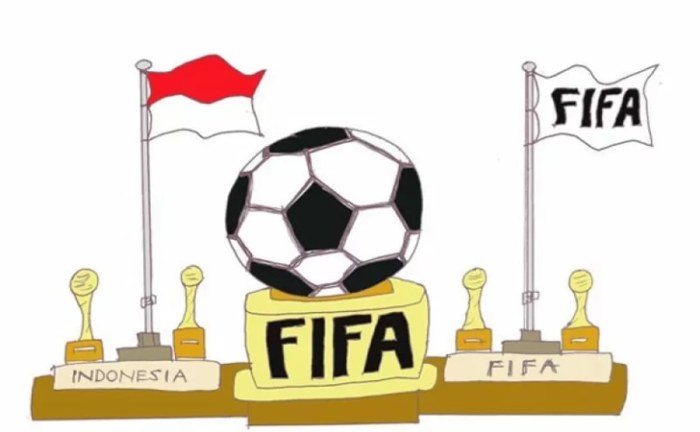 Hubungan antara peringkat fifa dan prestasi timnas indonesia di ajang internasional