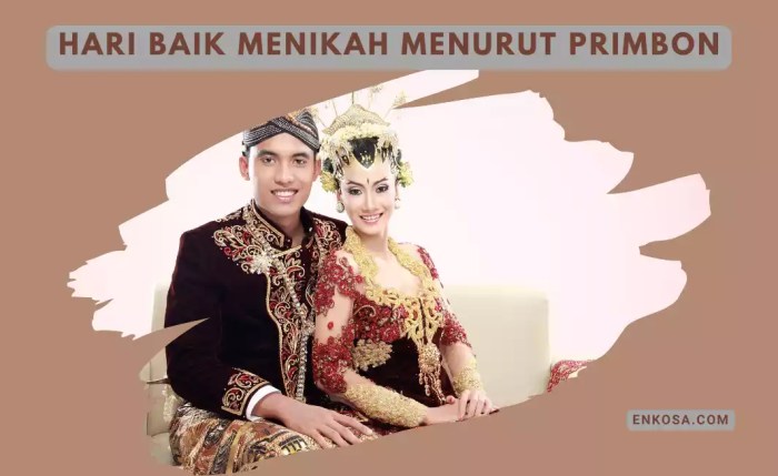 Tanggal baik pernikahan
