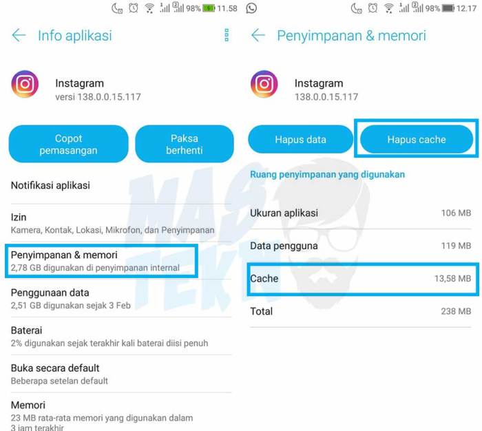Tips membersihkan cache handphone android untuk mengatasi lemot