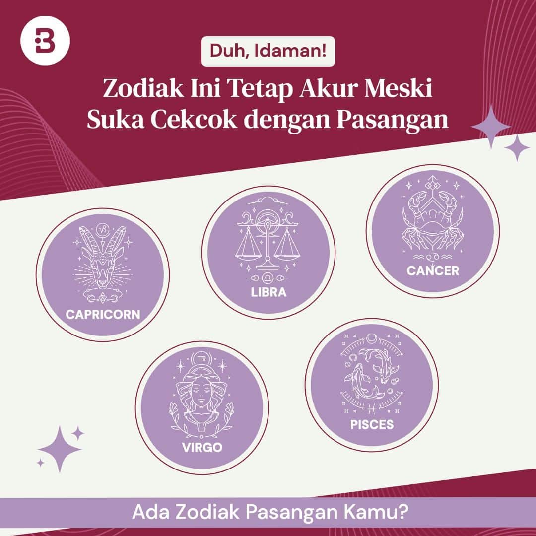 Hubungan asmara zodiak 2025 untuk setiap tanda