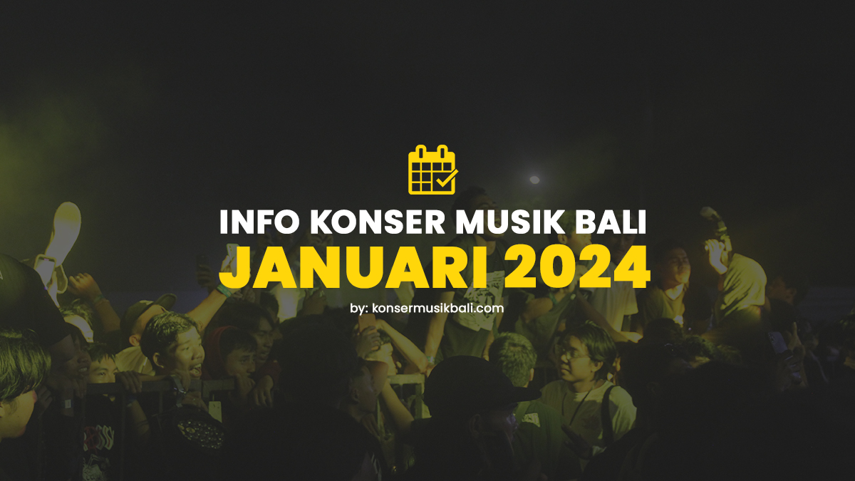 Daftar festival musik skala besar akhir tahun 2024 Indonesia