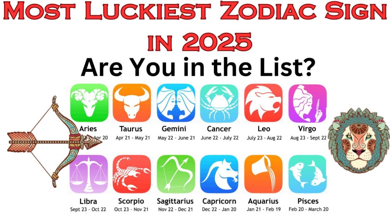 Ramalan zodiak 2025: zodiak paling hoki dan beruntung