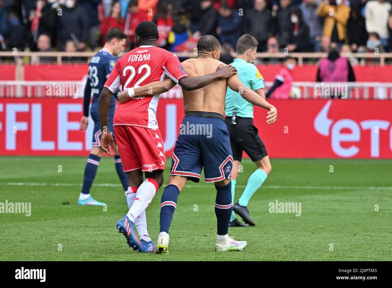 Monaco psg lost defeat ligue went match heavy week down last