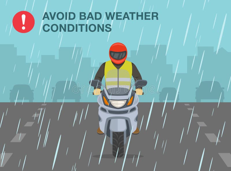 Riding rain motorcycle safe while stay rider slow take down easy Riding rain motorcycle safe while stay rider slow take down easy
