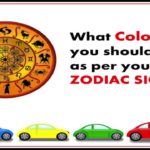 Car zodiac lucky sign color what